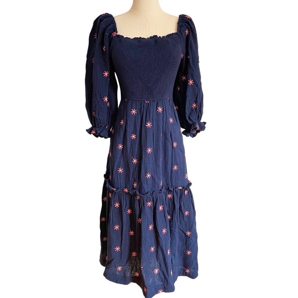 Piper + Scoot Love at First Sight Midi - Navy - Size Medium